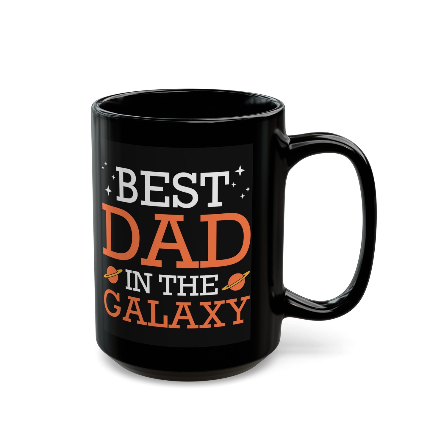 Best Dad Galaxy Black Mug (11oz, 15oz)