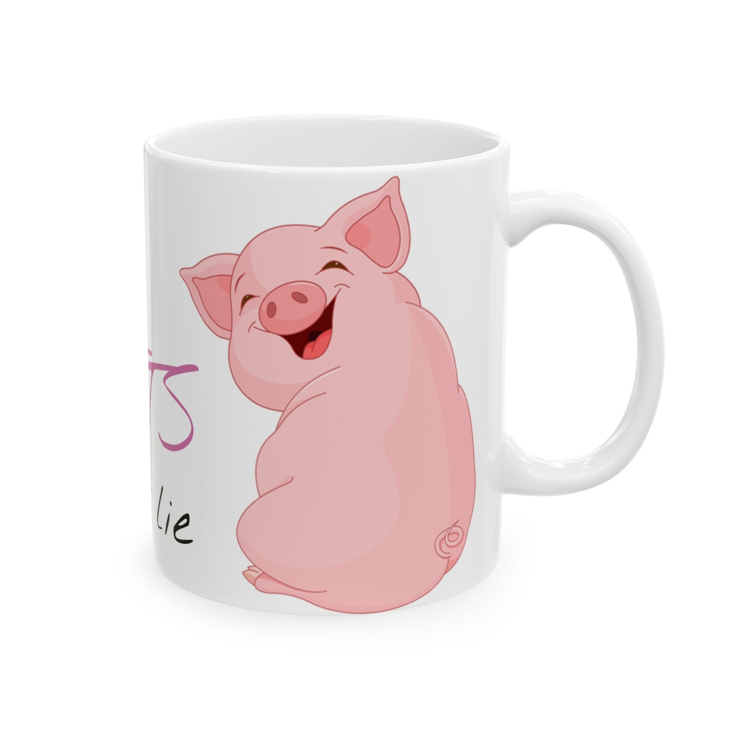 I Like Pig Butts Ceramic Mug, (11oz, 15oz)
