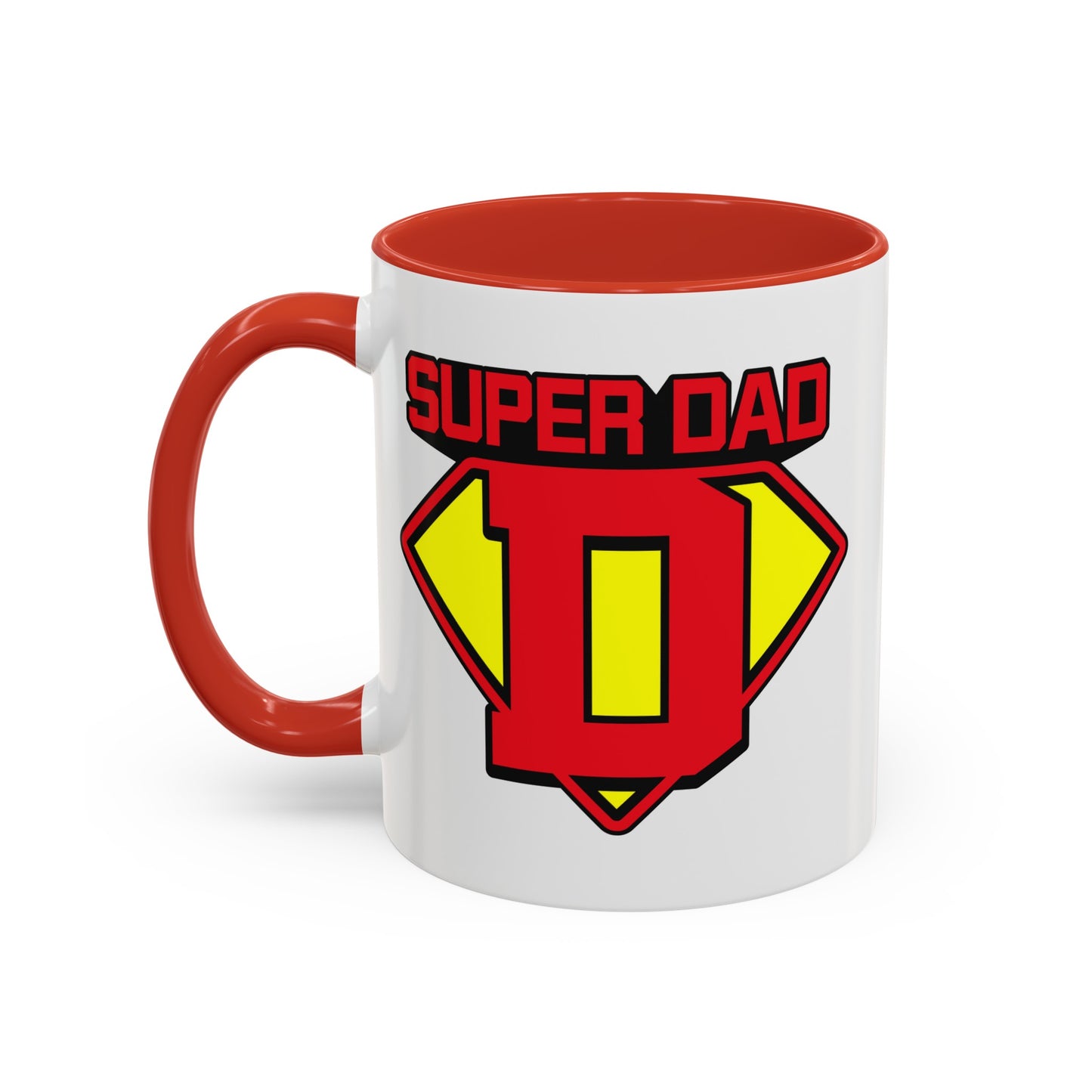 SuperDad Accent Coffee Mug, 11oz