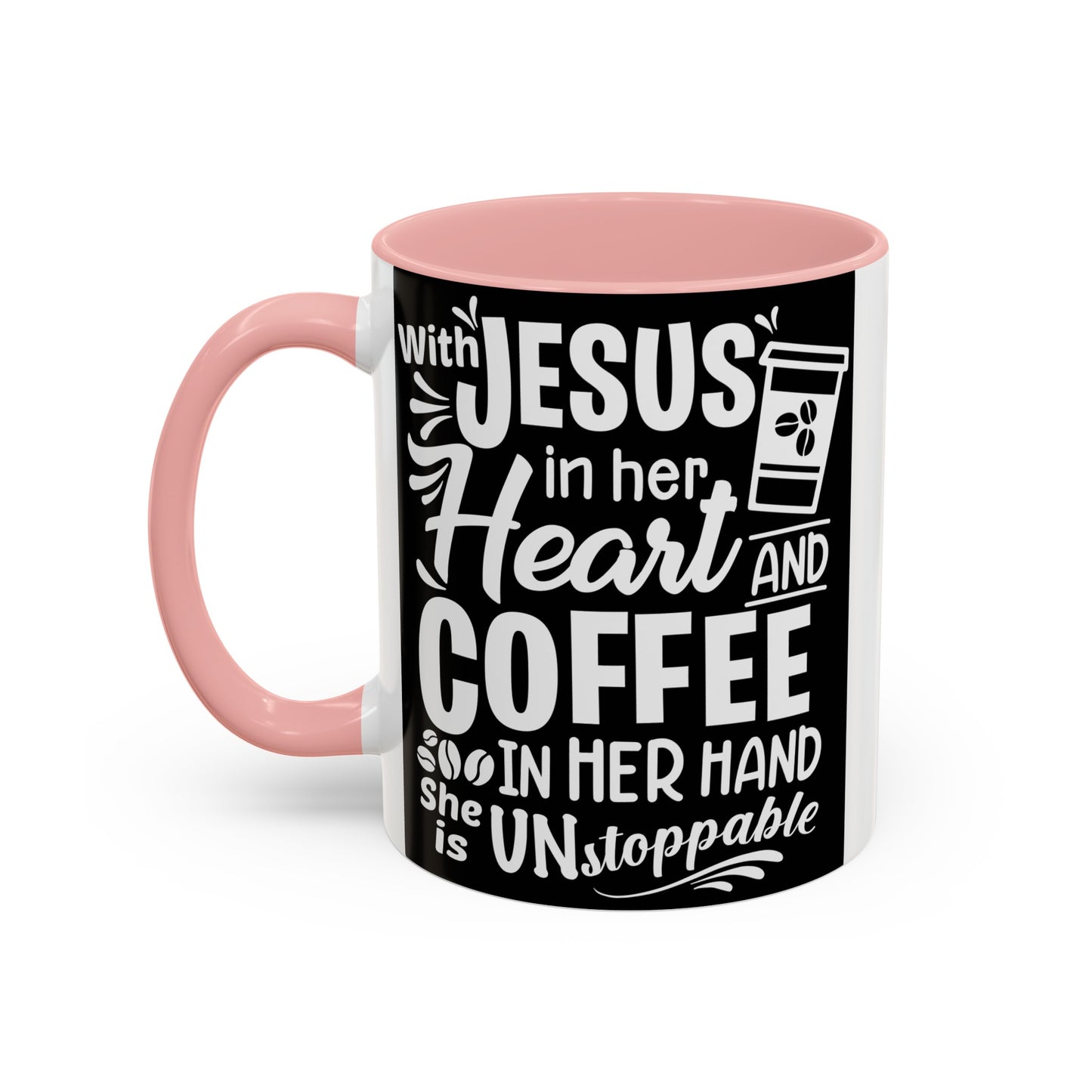 Jesus In Her Heart Accent Coffee Mug, 11oz