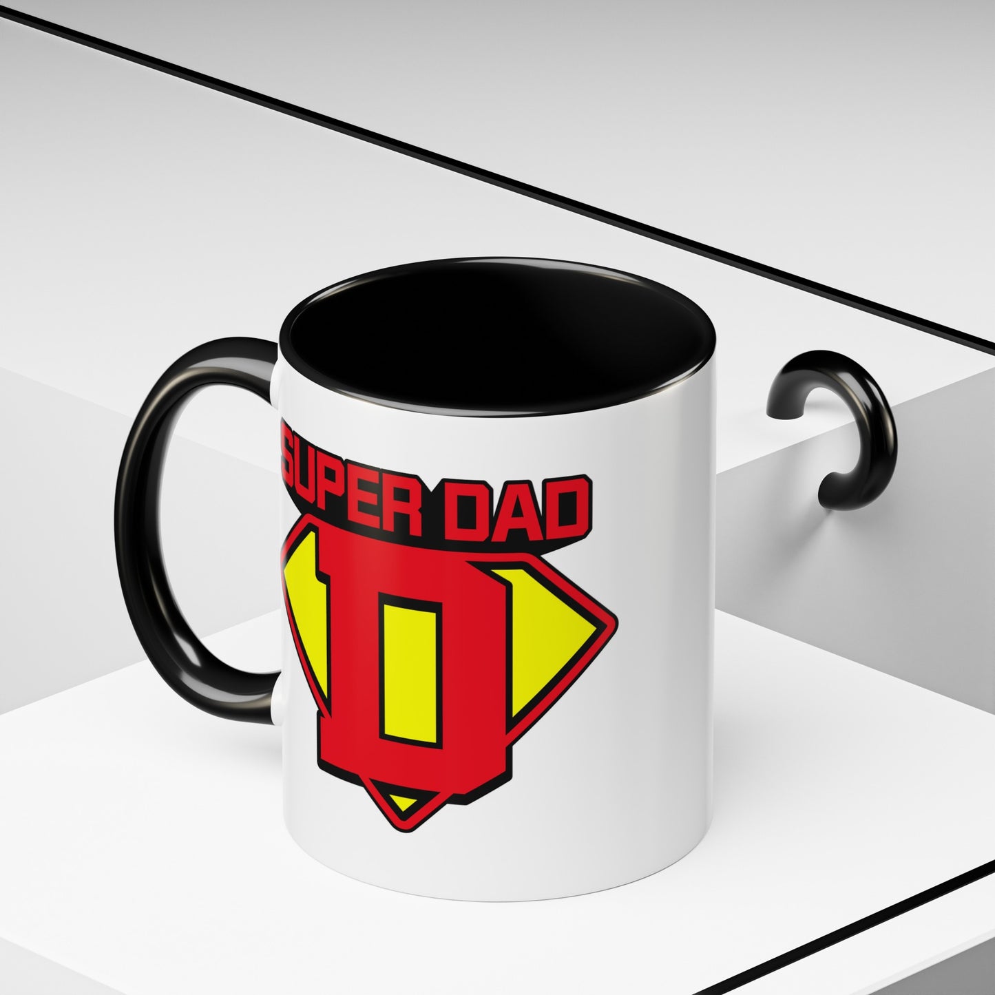 SuperDad Accent Coffee Mug, 11oz