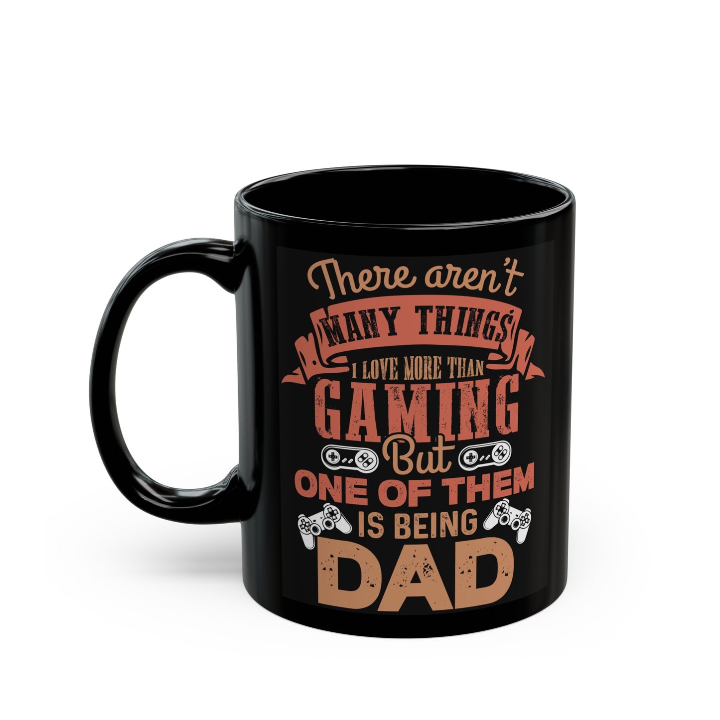 Gaming Dad Black Mug (11oz, 15oz)