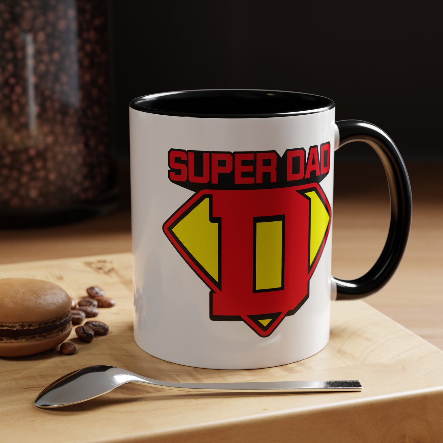 SuperDad Accent Coffee Mug, 11oz