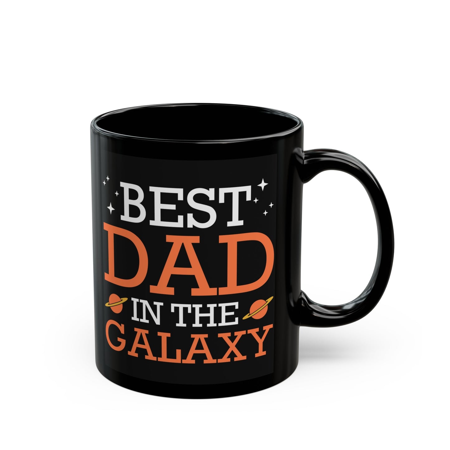 Best Dad Galaxy Black Mug (11oz, 15oz)