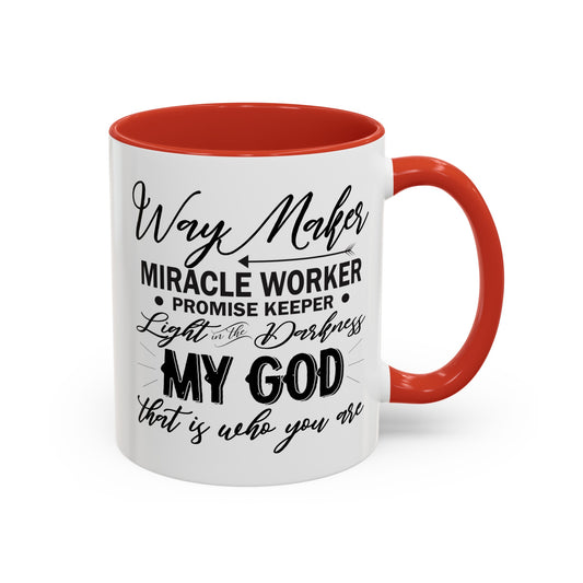 Way Maker Accent Coffee Mug, 11oz